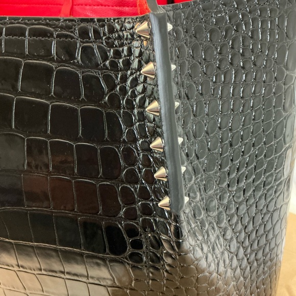 Christian Louboutin Leather Cabarock Tote - Picture 4 of 5